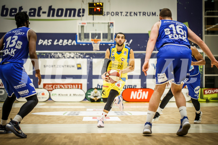 Basketball, bet-at-home Basketball Superliga 2019/20, Grunddurchgang 15.Runde, SKN St. Pölten Basketball, Oberwart Gunners, Omar Krayem