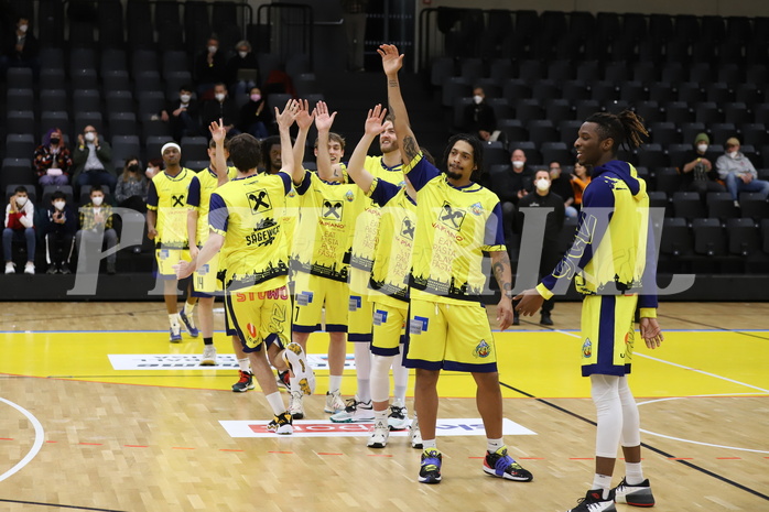 Basketball Superliga 2021/22, Grunddurchgang 16.Runde UBSC Graz vs. Gmunden Swans