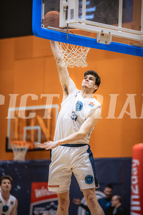 Basketball, Win2Day Superliga 2022/23, Grunddurchgang 10.Runde, Vienna Timberwolves, COLDAMARIS BBC Nord Dragonz, Chris Vogt (33)