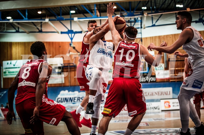 Basketball, ABL 2017/18, Grunddurchgang 27.Runde, Oberwart Gunners, BC Vienna, Jerome Seagears (5)