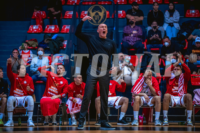 Basketball Basketball Superliga 2021/22, 1. Platzierungsrunde BC GGMT Vienna vs. Kapfenberg Bulls