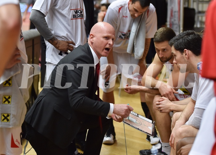 Basketball ABL 2015/16 Playoff Viertelfinale Spiel 1 WBC Wels vs Kapfenberg Bulls