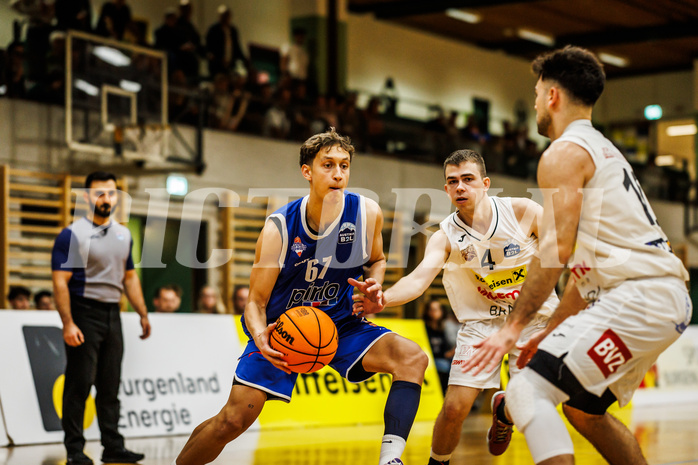 Basketball, Basketball Zweite Liga 2024/25, Grunddurchgang 2.Runde, Mattersburg Rocks, Kufstein Towers, Patrick Fister (67)