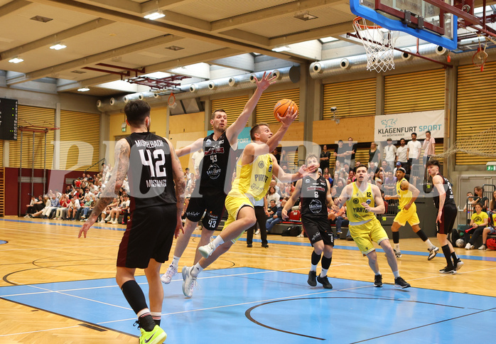 Basketball Zweite Liga 2024/25, Playoffs, Finale Spiel 2 Wörthersee Piraten vs. Mistelbach Mustangs


