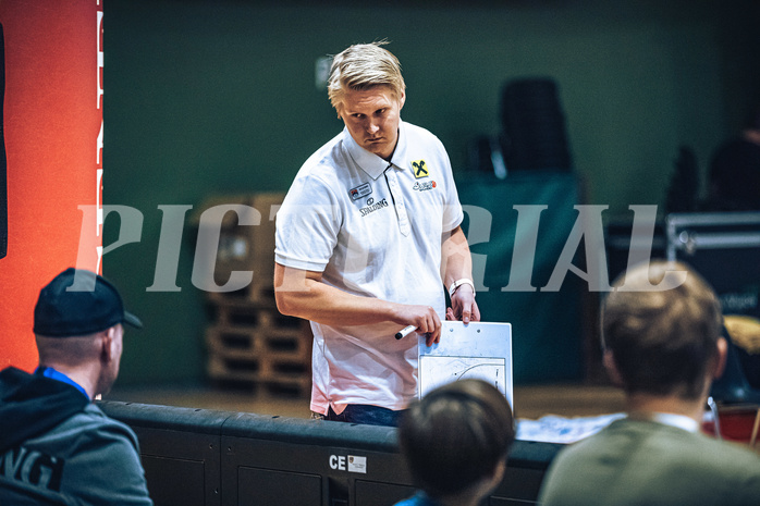 Basketball Basketball Superliga 2021/22, Grunddurchgang 2.Runde D.C. Timberwolves vs. Gmunden Swans