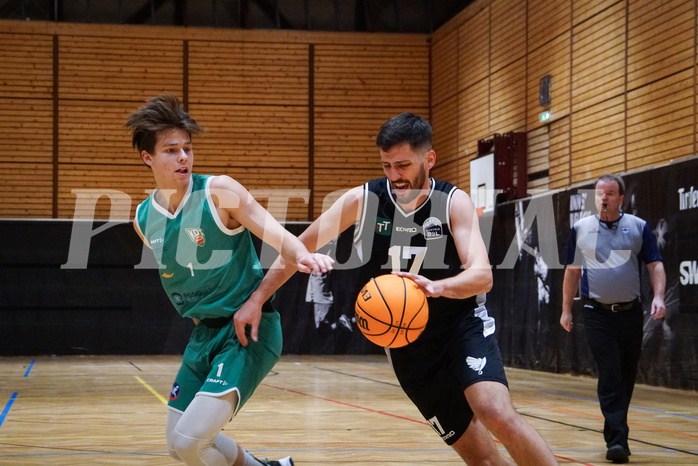 Basketball Zweite Liga 2023/24, Grunddurchgang 7.Runde Tirol Raiders vs KOS Celovec
