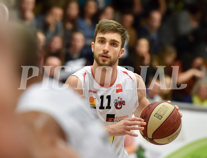 Basketball ABL 2015/16 Grunddurchgang 28.Runde WBC Wels vs Guessing Knights