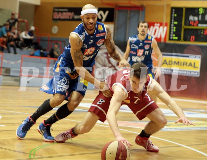 Basketball ABL 2015/16 Grunddurchgang 21.Runde Traiskirchen Lions vs. Kapfenberg Bulls