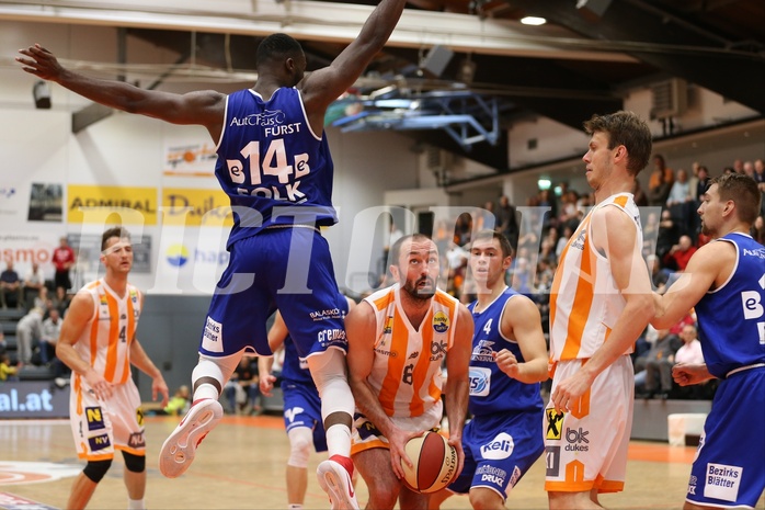 Basketball ABL 2018/19, Grunddurchgang 4.Runde Dukes Klosterneuburg vs. Oberwart Gunners


