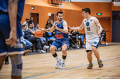 Basketball, Win2Day Superliga 2022/23, 7. Qualifikationsrunde, Vienna Timberwolves, BBC Nord Dragonz, Petar Cosic (3)