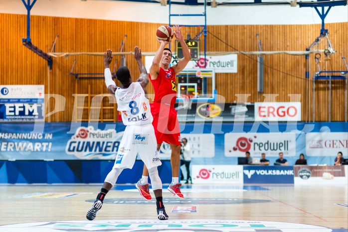 Basketball ABL 2016/17 Grunddurchgang 2.Runde Oberwart Gunners vs WBC Wels