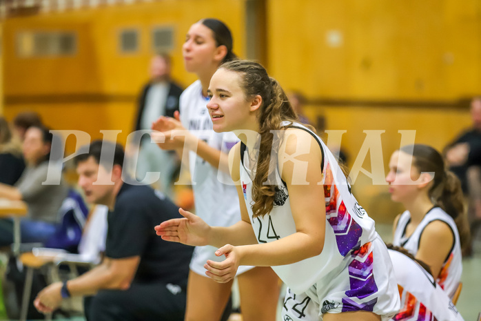Basketball Damen Superliga 2024/25, Grunddurchgang 4.Runde Vienna United vs. UBSC Graz


