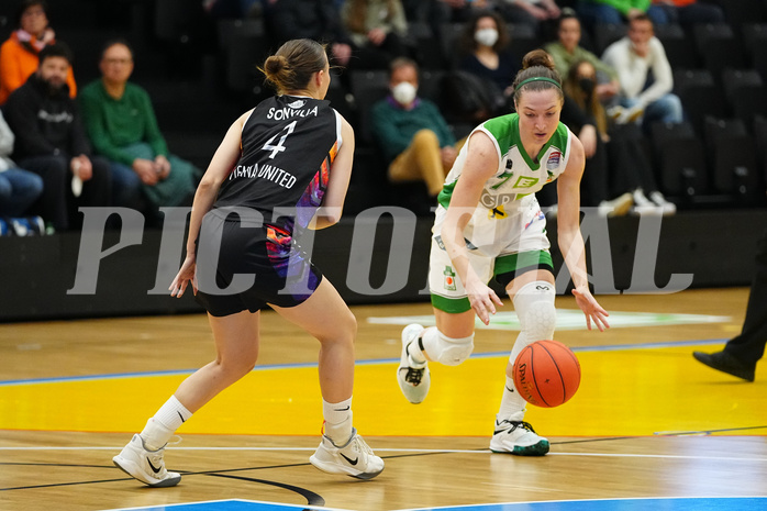 Basketball Damen Superliga 2021/22, Halbfinale Spiel 2, UBI Graz vs. Vienna United


