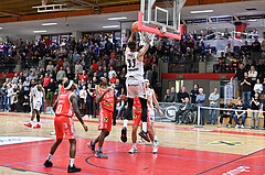 Basketball, Superliga 2024/25, Grunddurchgang 10.Runde, Flyers Wels vs. Traiskirchen Lions,
