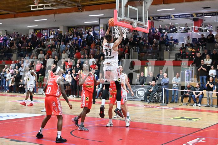 Basketball, Superliga 2024/25, Grunddurchgang 10.Runde, Flyers Wels vs. Traiskirchen Lions,
