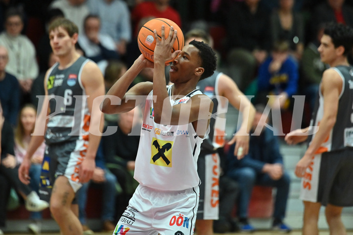Basketball, Superliga 2024/25, Grunddurchgang 19.Runde, Flyers Wels vs. Klosterneuburg,
