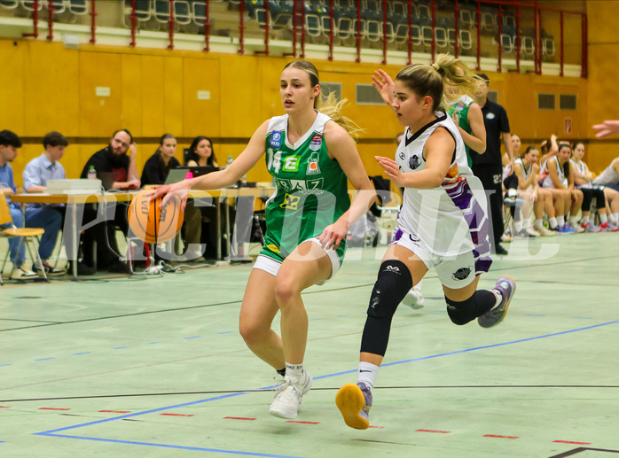 Basketball Damen Superliga 2023/24, Grunddurchgang 13.Runde Vienna United vs. UBI Graz


