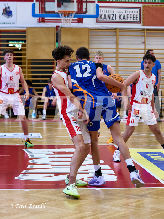 Basketball Superliga 2024/25, SLMU16 Traiskirchen Lions vs. FCN Baskets Wels


