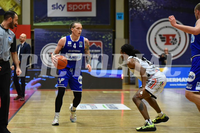 Basketball Superliga 2021/22, Grunddurchgang 18. Runde Flyers Wels vs. Oberwart