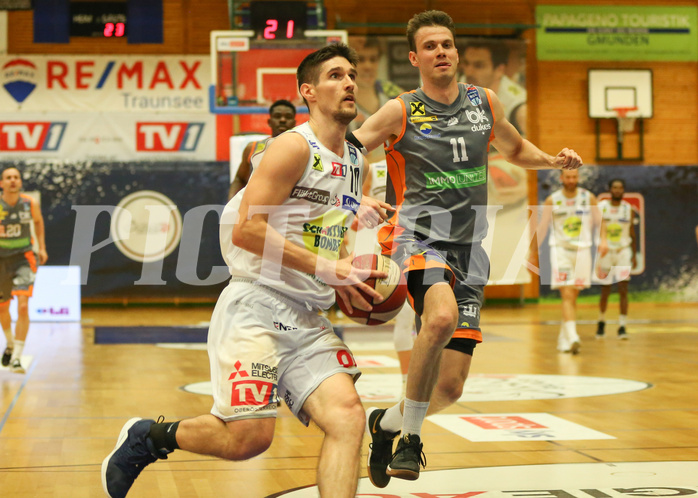 Basketball Superliga 2020/21, 4. Plazierungsrunde Gmunden Swans vs. Klosterneuburg Dukes



