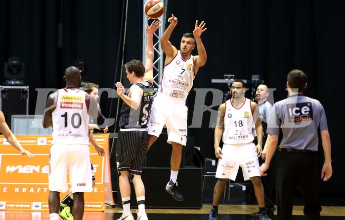 Basketball ABL 2015/16 Grunddurchgang 22.Runde BC Vienna vs. GÃ¼ssing Knights


