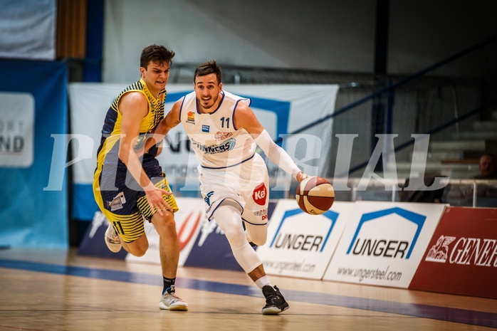 Basketball, ABL 2018/19, CUP Viertelfinale, Oberwart Gunners, UBSC Graz, Hayden Thomas Lescault (11)
