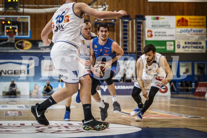 Basketball, ABL 2018/19, Grunddurchgang 25.Runde, Oberwart Gunners, Kapfenberg Bulls, Bogic Vujosevic (5) Basketball, ABL 2018/19, Grunddurchgang 25.Runde, Oberwart Gunners, Kapfenberg Bulls, Bogic Vujosevic (5)