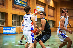 Basketball, Basketball Zweite Liga 2022/23, Grunddurchgang 19.Runde, Vienna United, UDW Alligators, Daniele Kuchar (22)