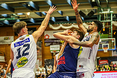 Basketball Superliga 2023/24, Grunddurchgang 15.Runde Gmunden Swans vs. BBC Nord Dragonz


