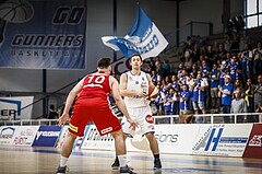 Basketball, ABL 2018/19, Playoff VF Spiel 1, Oberwart Gunners, BC Vienna, Jakob Szkutta (4)