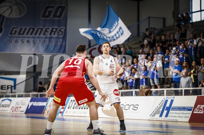 Basketball, ABL 2018/19, Playoff VF Spiel 1, Oberwart Gunners, BC Vienna, Jakob Szkutta (4)