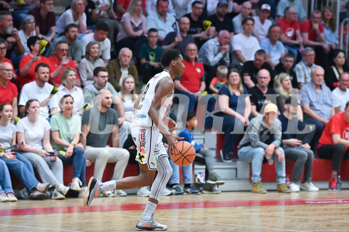 Basketball Superliga 2024/25, Playoff, Viertelfinale Spiel 3, Flyers Wels vs BBC Nord Dragonz,