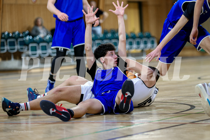 16.02.2025 Österreichischer Basketballverband 2024/25, SLMU16 Basket Flames WAT vs SG Salzkammergut