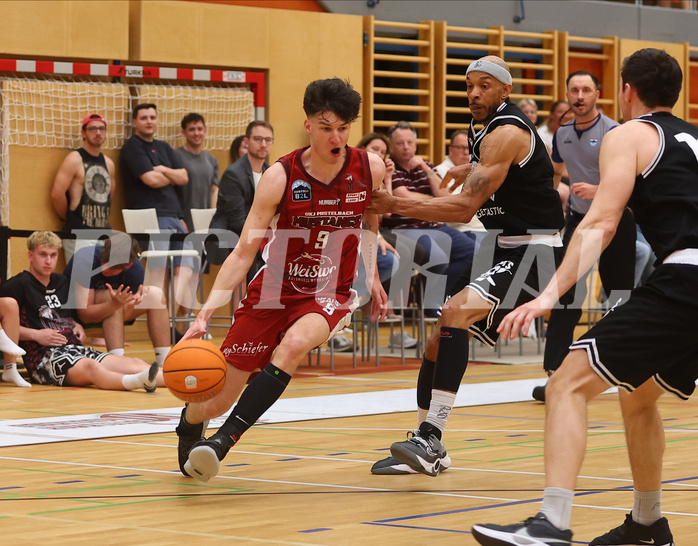 Basketball Zweite Liga 2024/25, Playoffs, Finale Spiel 3 Mistelbach Mustangs vs. Wörthersee Piraten


