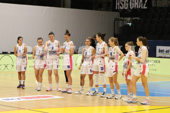 30.10.2021, Basketball Damen Superliga 2021/22, Grunddurchgang 4.Runde,  UBSC-DBBC Graz vs. KOS Celovec