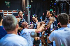 Basketball, Win2Day Superliga 2022/23, Playoff, Finale Spiel 4, BC Vienna, Gmunden Swans, 