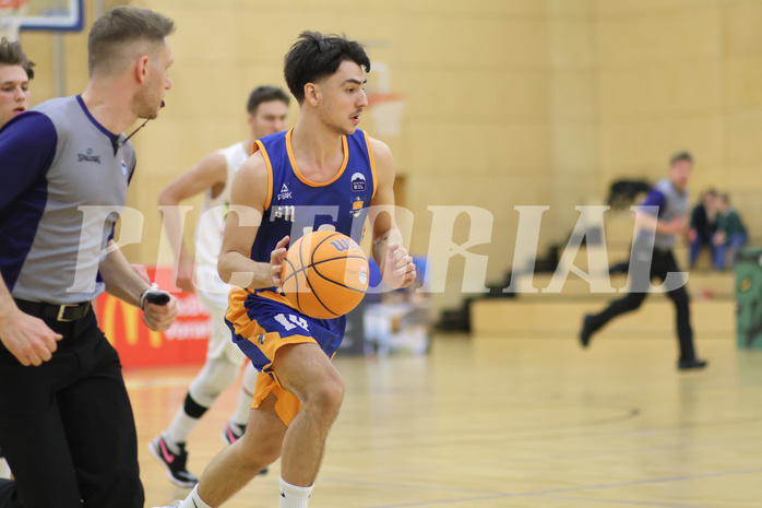 Basketball Zweite Liga 2024/25, Grunddurchgang 14.Runde Dornbirn Lions vs. BBU Salzburg