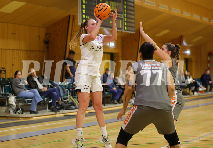 Basketball Damen Superliga 2023/24, Grunddurchgang .Runde Basket Flames vs. Duchess Klosterneuburg