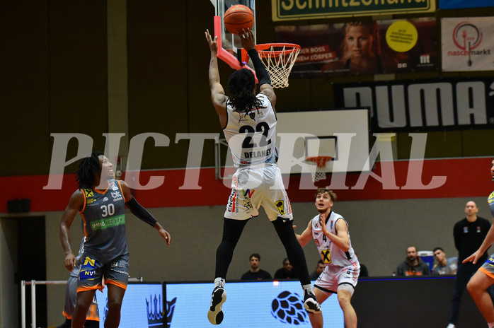 Basketball Superliga 2021/22, Grunddurchgang. 8.Runde Flyers Wels vs. BK IMMOunited Dukes