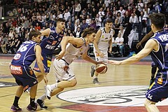 Basketball ABL 2015/16 Grunddurchgang 26.Runde  Güssing Knights vs Kapfenberg Bulls