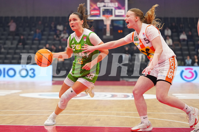 Basketball Austria Cup 2025, Final Four, Finale Damen,  Klosterneuburg vs. UBI Graz


