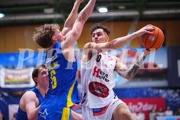 Win2day Basketball Superliga 2024/25, 8. Qualifikationsrunde, Kapfenberg vs. St.Pölten


