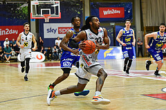 Basketball Superliga 2021/22, Viertelfinale Spiel 2, Flyers Wels vs Swans Gmunden