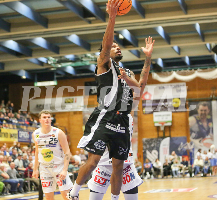 Basketball Superliga 2023/24, Grunddurchgang 18.Runde Gmunden Swans vs. Kapfenberg Bulls