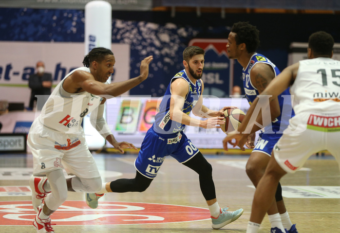 Basketball Superliga 2020/21, Finale Spiel 4 Kapfenberg Bulls vs. Gmunden Swans