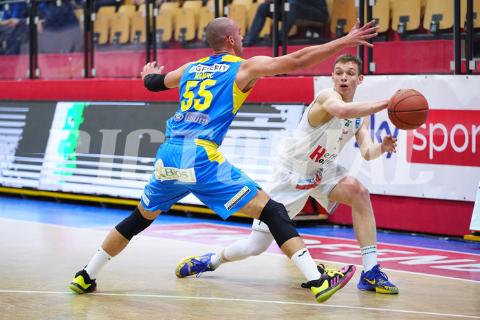 Basketball Superliga 2021/22, Grundduchgang 18.Runde , Kapfenberg Bulls vs. Klosterneuburg Dukes