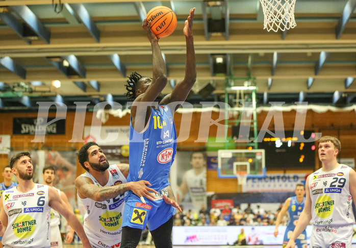 Basketball Superliga 2023/24, Grunddurchgang 20.Runde Gmunden Swans vs. SKN St. Pölten