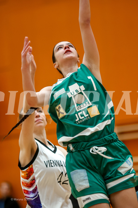 26.01.2025 Österreichischer Basketballverband 2024/25, SLWU19, Vienna United vs. UBI Graz
