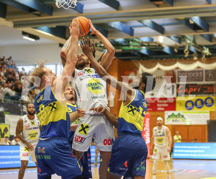 Basketball Superliga 2024/25, Playoffs, Viertelfinale Spiel 1 Gmunden Swans vs. UBSC Graz