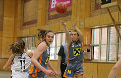 Basketball Damen Superliga 2021/22, Grundducrhgang 11.Runde Vienna United vs. Klosterneuburg Duchess


